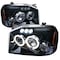 Spec-D Tuning 01-04 Nissan Frontier Halo LED Projector Headlight 2LHP-FRO01G-TM - alternate 1